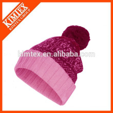 Top Pom Acrylic fashion hat